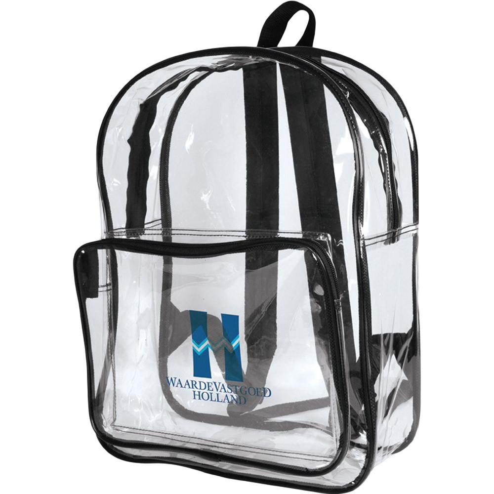 Clear backpack cheap top
